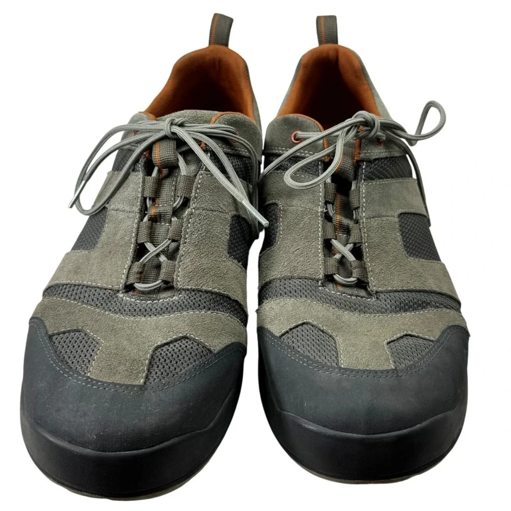 Chaco Vade Bulloo Hiking Shoes Men 15US/EU48 Green Ridgeline Suede‎ Vibram
